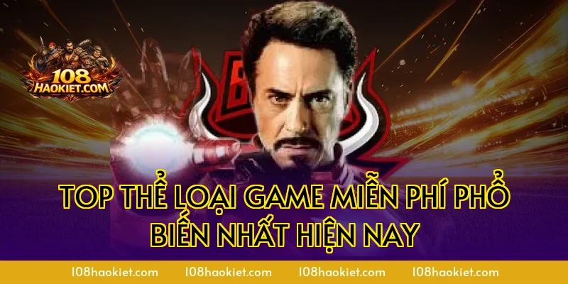 Top thể loại game miễn phí phổ biến nhất hiện nay